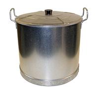 Imex El Zorro 10249 - Secchio dritto con due manici e coperchio, 18", diametro 45 x 40 cm