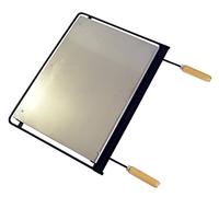 Imex El Zorro 71603 - Piastra per Barbecue, Acciaio Inox