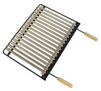 IMEX EL ZORRO 71609 - Griglia per Barbecue, in Acciaio Inossidabile, 56 x 41 cm