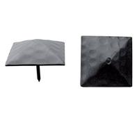 IMEX EL ZORRO B-73325 El Zorro B-73325-Confezione da 10 Chiodi Piramide, 25 x 30 mm