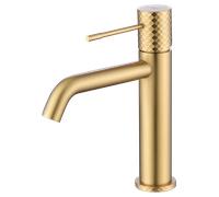IMEX BDG053-1OC GENOVA Monocomando Lavello Oro Spazzolato