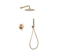 IMEX GPM039/OC MONZA Set Rubinetto Doccia Monocomando Incasso Oro Spazzolato