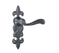 Imex la Volpe 73241-Maniglia forgiata, piastra di 200 x 50 mm