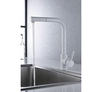 IMEX Malta GCE006/BL Rubinetto da cucina miscelatore con doccetta removibile