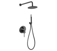 IMEX- MILOS NERO set doccia - GPMS045NG