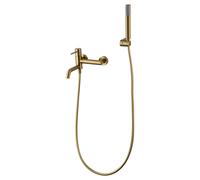 IMEX Miscelatore vasca/doccia MONZA BDM039-4NQ con doccetta nikel spazzolato