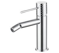 IMEX - Rubinetto Bidet | Rubinetto Monocomando Bidet Bagno | Rubinetto Bidet con Miscelatore Acqua Calda/Fredda | Rubinetteria Bidet | Facile Installazione | Serie Genova | Colore Cromato
