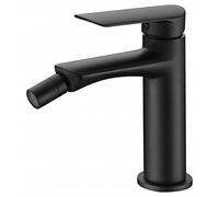 IMEX - Rubinetto bidet SERIE URAL miscelatore monocomando bide nero opaco BDG040-2NG