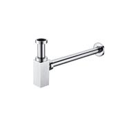 IMEX - sifone con coppa quadrata CROMO - SCL003