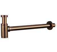 IMEX - sifone con coppa rotonda O/ROSA LUCIDO - SCL002/NOR