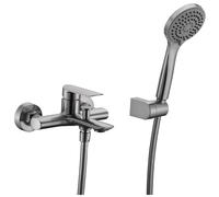 IMEX- URAL SPAZZOLATO miscelatore vasca/doccia - BDG040-4NQ