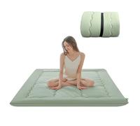 imflmats Materasso futon pieghevole arrotolabile in fibra di poliestere 100 ad alta densità confortevole in schiuma tatami giapponese tappetino per dormire addensare ospiti letto dormitorio adulti