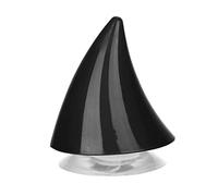 imFreienawn Adesivi per caschi in plastica del Casco da con Tana di aspirazione per Arredamento Nero 1pc