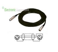 IMG STAGE LINE MEC-1500/SW 15 METRI CAVO / PROLUNGA XLR MASCHIO XLR FEMMINA NERO