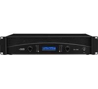 IMG STAGELINE STA-1000 - Amplificatore professionale stereo PA con crossover integrato e limitatore, colore: Nero