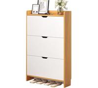 IMGASDCSD Armadio per l’immagazzinamento, cassetto per scarp Scarpiera sottile for ingresso multicolore 50-80x13x118cm(Primary Color,W80CM)