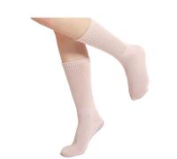 IMGASDCSD Calzini Antiscivolo, Calzini per Pilates, Barre, Women's Polyester Spandex Mid Tube Yoga Socks Multicolor(Color 09)