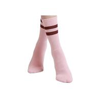 IMGASDCSD Calzini Antiscivolo, Calzini per Pilates, Barre, Women's Polyester Spandex Mid Tube Yoga Socks Multicolor(Color 03)