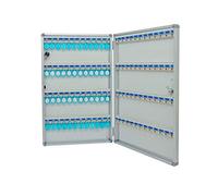 IMGASDCSD Casseforti chiave 96 Armadietto portaoggetti con serratura, organizer for chiavi, gestione 40,5x6,3x62,5 cm, argento