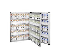 IMGASDCSD Casseforti chiave Armadietto portachiavi con serratura a combinazione 305 da parete, bianco, 74,5x5,2x10,1 cm
