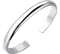 IMGASDCSD catene a catena, regolabili; Bracciale rigido da donna in argento sterling, regolabile, design aperto