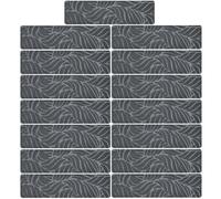 IMGASDCSD Scale tappeti Confezione da 15 gradini for Scale Antiscivolo 76x20x10 cm for Interni Multicolore(Grey)