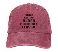 ImGetting Olding Becoming Classic Baseball Cap Retro Adjustable Dad Hats.