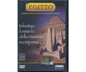 Imhotep: Il mistero della Mummia scomparsa - Egitto - Fabbri Editore DVD - I Misteri Svelati Di Una Grande Civiltà