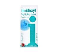 Imidazyl Collirio 1mg/ml Nafazolina Nitrato per Stati Allergici e Infiammatori della Congiuntiva, 10ml