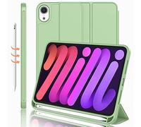 iMieet Custodia per iPad Mini 6 (8,3 pollici, modello 2021), custodia per iPad Mini di sesta generazione con portamatite [supporta la ricarica della matita di seconda generazione, custodia