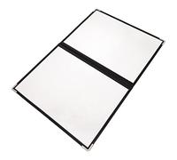 IMIKEYA 1 pezzo Copertura Menu Trasparente PVC per Ristoranti Porta Menu per Resistente All Facile da Design Pratico per Presentazione Chiara delle Ricette