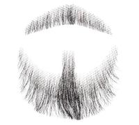 IMIKEYA 1 set di barbe realistiche per Cosplay, film, baffi finti, facciali, manopole finte per Halloween, giochi di ruolo, convegni, costume fantasy.