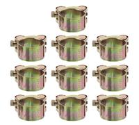 IMIKEYA 1 set di morsetti a bullone a T: assortimento di morsetti per tubi flessibili a bullone a T da 26-28 mm/29-31 mm in acciaio inossidabile e per impieghi gravosi - fascette per tubi regolabili