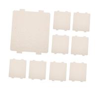 IMIKEYA 10 Pezzi Di Mica Per Microonde Ricambi Per Forno A Microonde Sostituzione Piastra Di Microonde Copertura Di Guida Onde Microonde Copertura Di Mica Silver Resina