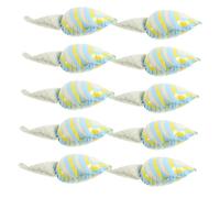 IMIKEYA 10 pezzi Palloncini Forma Gelato Mini Opaco Blu Decorazioni Compleanno Estive Palloncini Foil Resistenti e Divertenti per Feste