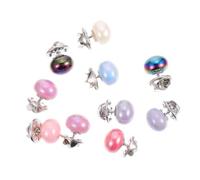 IMIKEYA 10 Pezzi Spille da Balia Donna in Lega Mini Forma, Spille Moda Versatili Facili da Indossare per Sciarpe e Cappelli Festa del Raccolto Colore