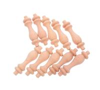 IMIKEYA 10 pz Spindles Legno Europeo Elegante per Ringhiere Decorazione Mobili Accessori per Scale Armadi Fai Da Te