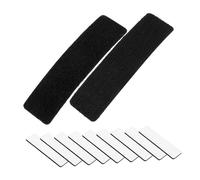IMIKEYA 100 Pezzi Nastro Adesivo Forte per Fissaggio Divani Strisce Biadesive Nylon Multiuso per Tappeti e Cuscini Facile da Tagliare e Installare Nero