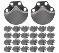 IMIKEYA 100 Scaglie di Armatura: Materiale in Acciaio Inox per Fare Armature Medievali, Ideale per Costumi Cosplay - Forniture per Artigianato da Cavalieri e Teatro