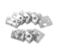 IMIKEYA 100pezzi Clip per Inossidabile Fissaggi per Riparazione Sofà e Poltrone Clip Ritenzione e Silenziosa