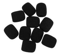 IMIKEYA 10Pezzi Stage Microphone Cover In Spugna, Mic Windscreen Protector, Copertura Protettiva Per Microfono Da Palco Per Registrazioni In Studio