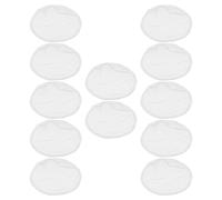 IMIKEYA 12 pezzi Nylon Bamboo Steamer Liners Reusable Nonstick Mesh Mats For Steamed Buns Dumplings Dim Sum Home Kitchen