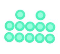 IMIKEYA 12 pezzi pezzi Custodie protettive in silicone per fonendoscopio Coperture comode e facili da installare Ricambi pratici per uso ospedaliero e clinico regalo per