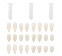 IMIKEYA 12paio Denti Finti per Halloween di Zanne da Vampiro per Cosplay Accessori per Travestimenti Giochi di Ruolo Trucco da Zombie Oggetti di Scena per Feste Tema