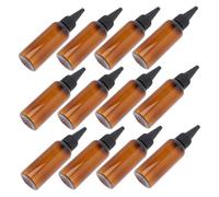 IMIKEYA 12pezzi Flacone Applicatore da Bottiglie per Tinta Capelli Ricaricabili per Lozioni per Corpo e Prodotti per Tinta Capelli Design Punta per Ridurre gli Sprechi