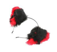IMIKEYA 1pezzi Gatta Forma Fascia Per Capelli in Peluche Orecchie Di Gatto Fascia Per Capelli Creativi Copricapo Per Feste e Spettacoli