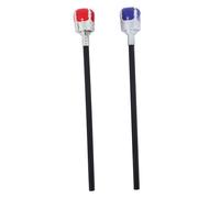 IMIKEYA 2 Pezzi Bastoni da Passeggio in Plastica Blu Reale per Halloween Accessorio da Cosplay e Gioco di Ruolo per Feste e Spettacoli Teatrali