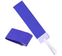 IMIKEYA 2 Pezzi Blu Fascia Capitano in Nailon Regolabile Calcio per Sport | Design Semplice a Colori Contrastanti, Vestibilità Comoda ed Elastica, Adatta a Calcio e Basket in Squadra