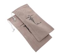 IMIKEYA 2 Pezzi Borse per Scarpe da Balletto con Chiusura a Coulisse Organizzatore di Calzature in Nylon Resistente per Adulti Borsa di Stoccaggio Elegante e Pratica per e Viaggio