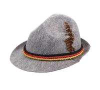 IMIKEYA 2 Pezzi Cappello Panama Halloween Party in Non Ecologico Design Jazz Unisex per Foto e Feste
